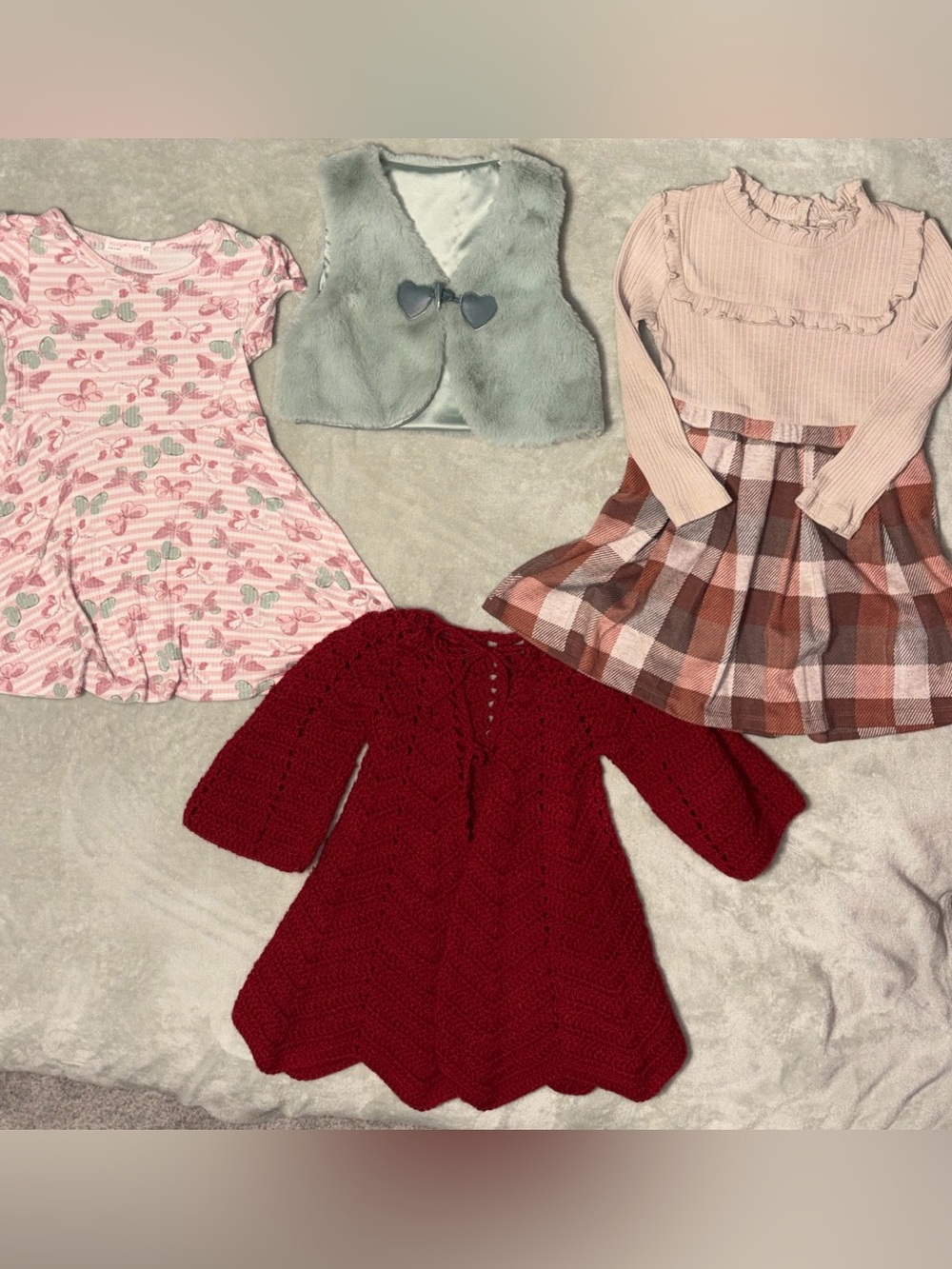 4T Girls Clothing Bundle - 4 Pieces
